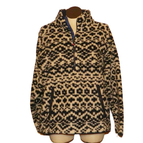 Vineyard Vines Tops - Vineyard Vines $178 Sherpa Fair Isle Deep Bay Popover Sz XXL NWT!